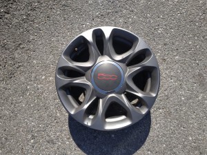 4 Cerchi in lega originali 15" Fiat 500